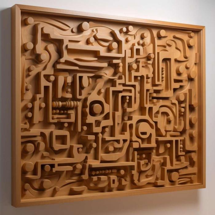 نموذج ثلاثي الأبعاد لآلة CNC 3D Art 